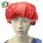 Colorful Medical Disposable Nonwoven Mob Cap