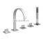 Bathtub Faucets Manufacturer High Quality European Style Bathroom Hand Shower Faucet Set