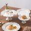 luxury hollow dinner party charger wedding porcelain ceramic dessert dishes plates set dinnerware for restaurant