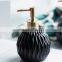 luxury empty lotion ceramic Bathroom Shower Gel Bottle Lotion Bottle manual Soap Dispenser