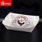 Custom color printed food paper tray / nacho tray