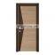 Luxury solid oak wood single design plain bedroom wooden door for interior