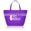 Promotional High Quality Fashion Black  Tote Bag Custom Tote Shopping Bags Reusable Non Woven Tote Shopping Bags