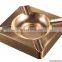 brass plated ashtray