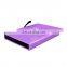 Purple empty 26mm pan eyeshadow palette case with gift ribbon create your own palette