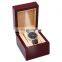Custom logo Stock Wholesale Luxury High End Single Glossy Piano Wooden Watch Gift box