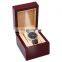 Custom Logo Stock Wholesale Luxury High End Single Glossy Piano Wooden Watch Gift Box
