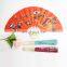 Silk Bamboo Folding Hand Fans from Vietnam/High Quality Folding Hand Fans Custom Print