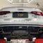 100% fit body kit include front bumper assembly grille tail lip tail exhaust for Audi A4  B9 2017 2018 2019 upgrade to Rs4