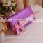 New Sequins Fashion with Nice Ribbon Luxury Hard Cover Wedding Invitations