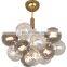Home Decor Hanging Light Fixture Modern Luxury Living room/Office/Dinning room Glass Ball Chandelier Lighting