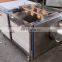 stainless steel brushing machine for peeling potato/carrot/ginger washing machine cleaning machine