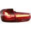 Upgrade dragon scale LED M4 style taillamp taillight rear lamp for BMW 3 series F30 F35 tail lamp tail light 2012-2015