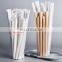 Eco-friendly disposable paper straws biodegradable tea paper straws independent wrapping paper straws