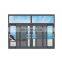 Residential hurricane impact security automatic blinds large aluminum sliding window with mosquito net