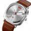 Genuine leather quartz watch top quality fashion brand Skmei 9266 wholesale 3Bar waterproof square dial men wristwatch