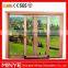 Price of aluminum sliding window rain protection in window and doors