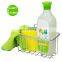 Kitchen Sponge Holder Stainless Steel Sink Caddy Organizer Brush Soap Dishwashing Liquid Drainer Basket