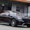 Auto Car Parts Front Bumpers For Benz E Class W213 Modified Standard Edition E63S AMG Body Kits Grille Front Lip License Plate