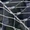 Plastic-coated stainless steel buckle wire mesh Skywell fall safety net bird language forest protective rope mesh