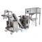 Scented teapackaging linkage line Green teatriangle package packaging machine