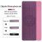 Yoga Mat Material Tpe Eco Friendly Tpe Yoga Mat Custom Double-layer Non-slip