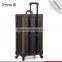 China Factory Supplier OEM Trolley Makeup Beauty Artist Case With Mirror And Wheels