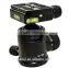 Panoramic Panorama Head fr Arca-Swiss Camera Tripod BallHead swivel camera mount & Quick Release Plate