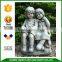 Home Outdoor Decorative Art Couple Resin Garden Sculpture
