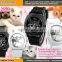 FT1215C Cartoon cat second han Silicone strap Alloy Case Cute Quartz watch large