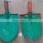 S503 ORANGE TANGSHAN RAIL WAY STEEL PAD LOGO HRC48 SHOVELS HEAD