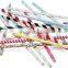 Hot sale paper drinking straws for wedding birthday party decoration