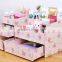 Eco-Friendly Makeup Cosmetic Organizer Desk Decor Storage Box