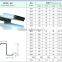 Steel H Beam steel structure with Galvanized purlin