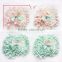 Chiffon ice cream and chiffon rosette flowers for DIY Baby Accessories wholesale