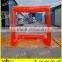 2015 Hot sale customized inflatable mini soccer goal with net