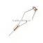 Stock avaliable fly tying Non skid hackle plier