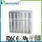 ABS plastic frame air hepa V bank filter