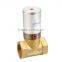 2 way double brass compression angle valve