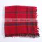 Yarn Dyed Checks Shawl For Women Scarf, BSCI and SEDEX APPROVED