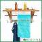 Fuboo bamboo wall mounted bathroom towel rack                        
                                                                                Supplier's Choice