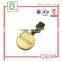 Custom Logo bag accessory metal zipper puller for handbag