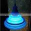UL E26 Silicone plastic pendant lamp shade with canopy and Woven wire