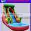 2016 Popular inflatable water slide with bouncer