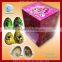 Funny standing chick zestar choco egg chocolate candy in bag