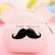 Promotion cute printing silicone funny coin purse YiWu supplier