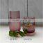 modern light weight purple old fashioned drinking glass
