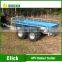 atv wood trailer with manual winch