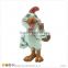 Sport Figure Resin Rooster Figurine Play Basketball