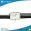 Unisex fashion slim case PU strap living watreproof square watch